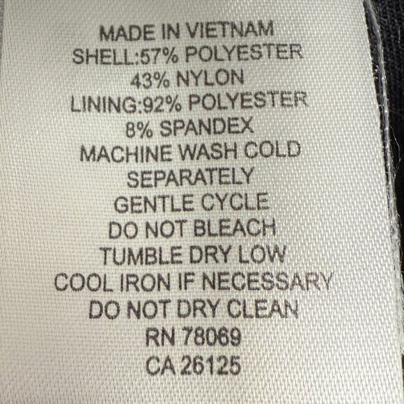 Women's ASHWORTH Performance Golf Skort Black | Size M - Picture 6 of 9